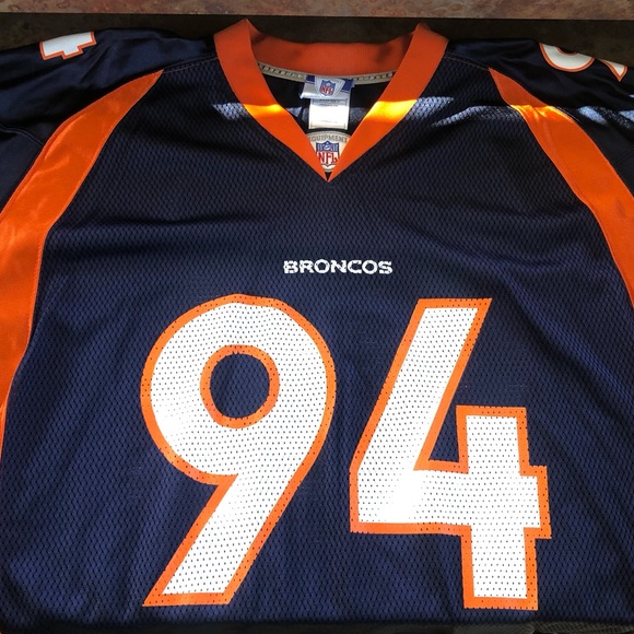 Reebok Broncos Jarvis Moss #94 NFL Jersey size XL - Picture 7 of 15